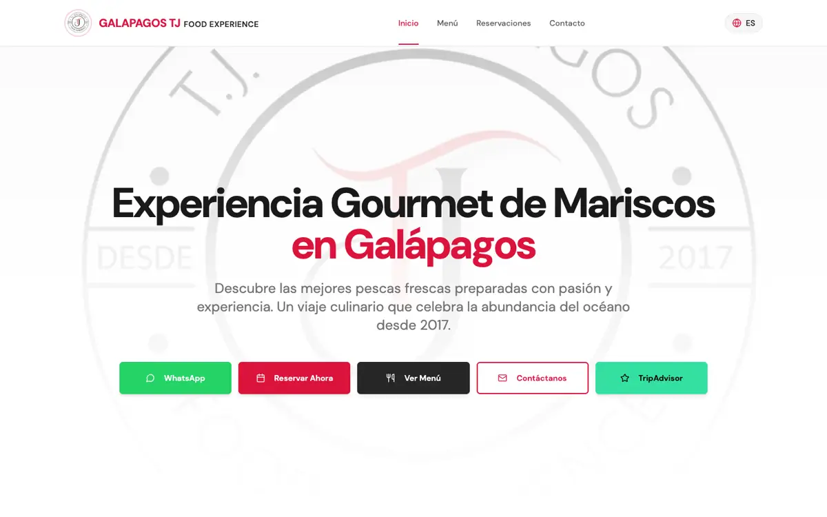 لقطة من موقع T.J. Galápagos Food Experience